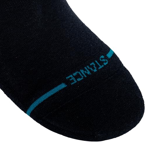Image of Stance Icon Classic Casual No Show Socks 3-Pack, No Slip Grip - Cotton Blend - Light Cushioning - Arch Support