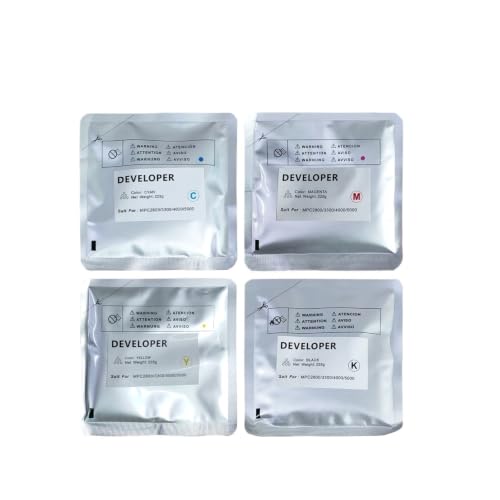 Toner de développement universel MP C4000 C5000 pack recharge KCMY