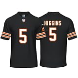 IKIIO Tee Higgins Jersey Cincinnati Boy Football Black Stitched
