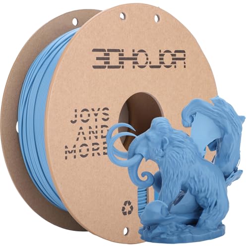 Image of 3DHoJor PLA Pro (Plus) Filament 1.75mm, 3D Printer Filament, Cardboard Spool 3D Printing Filament, Dimensional Accuracy + /- 0.03 mm, Haze Blue, 1kg
