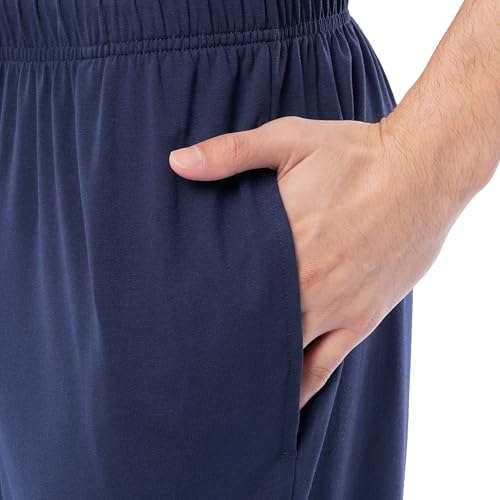 Fruit of the Loom Men's 360 Stretch Crewneck Top and Jogger Pant Sleep Pajama Set4