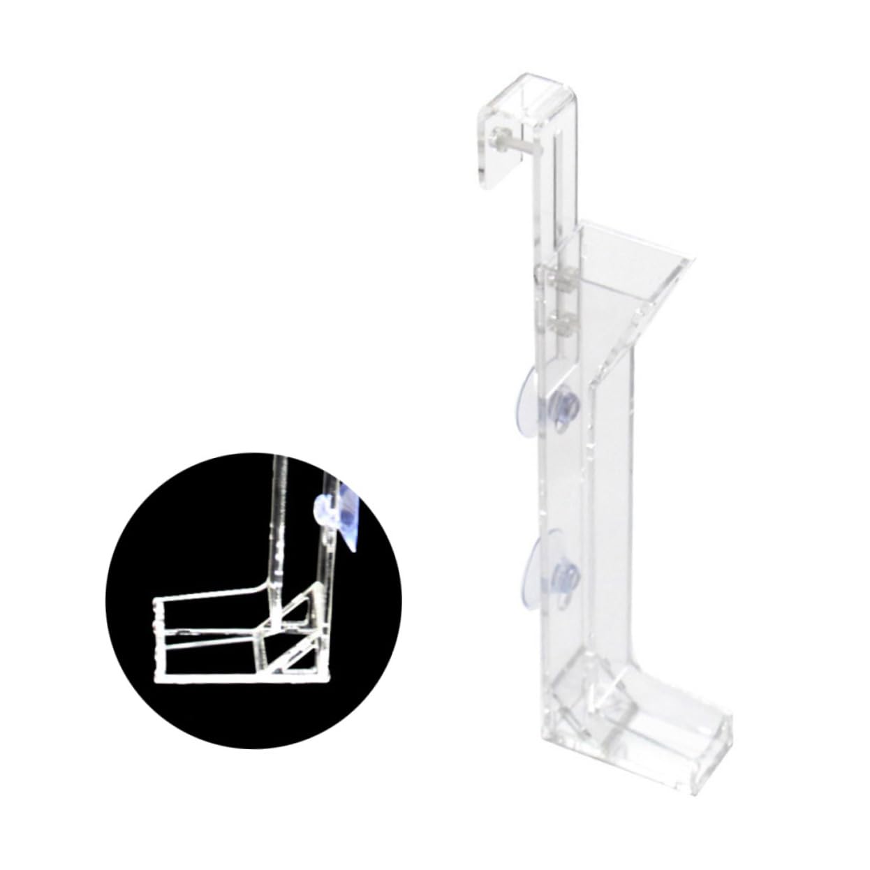 DOITOOL 3pièces Tube Alimentation Acrylique pour Crevettes Distributeur Pratique pour Aquarium pour Crevettes Cerises Et Crystal Facile à Nettoyer Ajuster