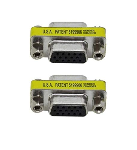 River Fox VGA Cable Joiner/Coupler Female to Female Pack of 2 (B07LH6MXRD) Amazon Price History, Amazon Price Tracker