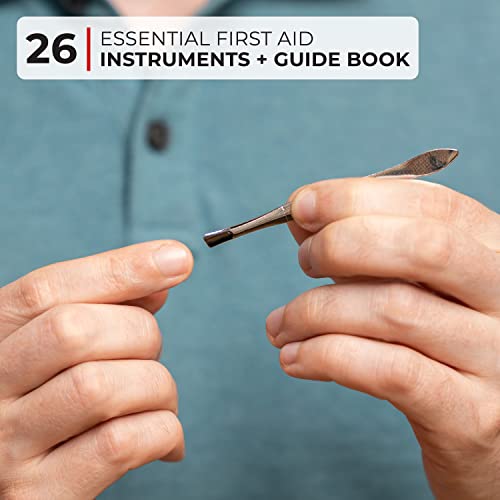 Thrive 291 Piece First Aid Kit - Home Essential Fsa Hsa Approved Products Includes Multi-Sized Bandage, Gauze, Wipes, Scissors, Gloves, Whistle, Tape, Ice Pack, And More For Car, Camping, Travel #TOP6