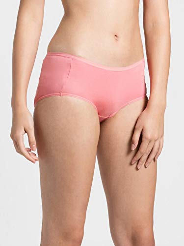Image of Jockey 1809 Women's Full Coverage Micro Modal Elastane Stretch High Waist Full Brief with Exposed Waistband and Stay Fresh Treatment