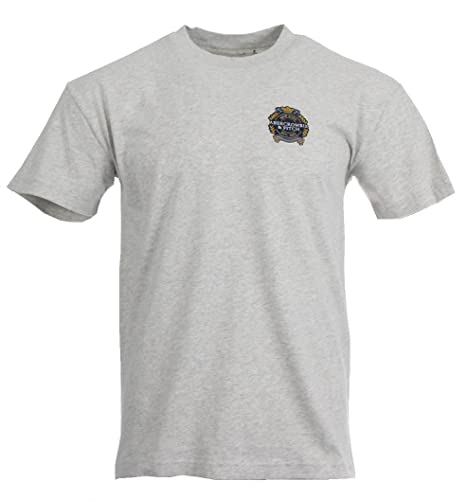 Abercrombie & Fitch Camiseta de cuello redondo para hombre, gris, S