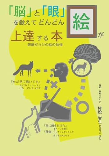 「脳」と「眼」を鍛えてどんどん絵が上達する本: 誤解だらけの絵の勉強 (∞books(ムゲンブックス) - デザインエッグ社)