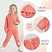 YOUNGER TREE Baby Girl Clothes Toddler Fall Winter Outfits Sweatshirt pants Sweatsuits for Infant Girl Baby Girl Clothing (Solid cotton pink+sunflower,12-18 Months)