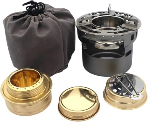 BLINGOOD �A�E�g�h�A �h�� �L�����v�X�g�[�u ���^ �A���R�[�� �o�b�N�p�b�N�X�g�[�u �y�� �^�J �X�s���b�g�o�[�i�[ �s�N�j�b�N BBQ �R���� (D)