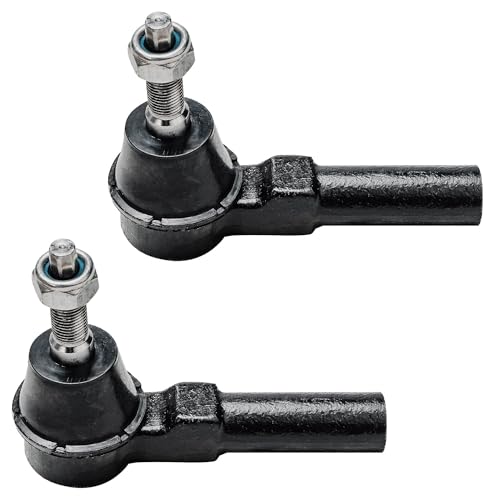 Image of Detroit Axle - 8pc Front End Suspension Kit for Ford 2010 Mustang 2 Lower Control Arms with Ball Joints 4 Inner Outer Tie Rod Ends 2 Boots Replacement