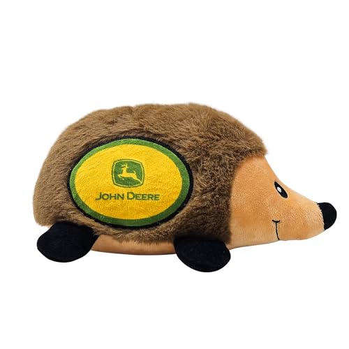John Deere Brinquedo de Ouriço de Pelúcia para Cães e Gatos, Brinquedo Legal Macio para Brincar Dive