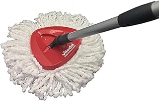Vileda 11348 UltraSpin Ready To Go Mop Kit Red