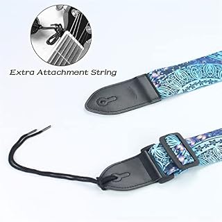 LIUZH Crossbody Guitar Strap Bandoulière Personnalité Hommes Et Femmes Disponible Pick Strap Buckle - Les Beatles, Paul McCartney, John Lennon, RIngo Starr, George Harrison LIUZH Crossbody Guitar Strap Bandoulière Personnalité Hommes Et Femmes Disponible Pick Strap Buckle – Image 4
