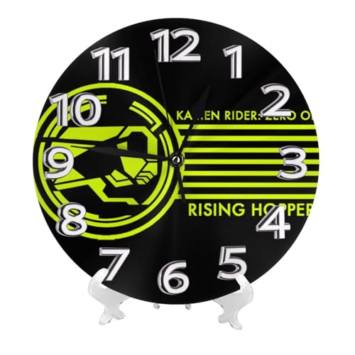 掛け時計 仮面ライダー 北欧 壁掛け時計 静音 自宅 寝室 部屋飾り 贈り物 インテリア 大数字 直径25cm 非電波 アニメ グッズ キャラクター かわいい プレゼント