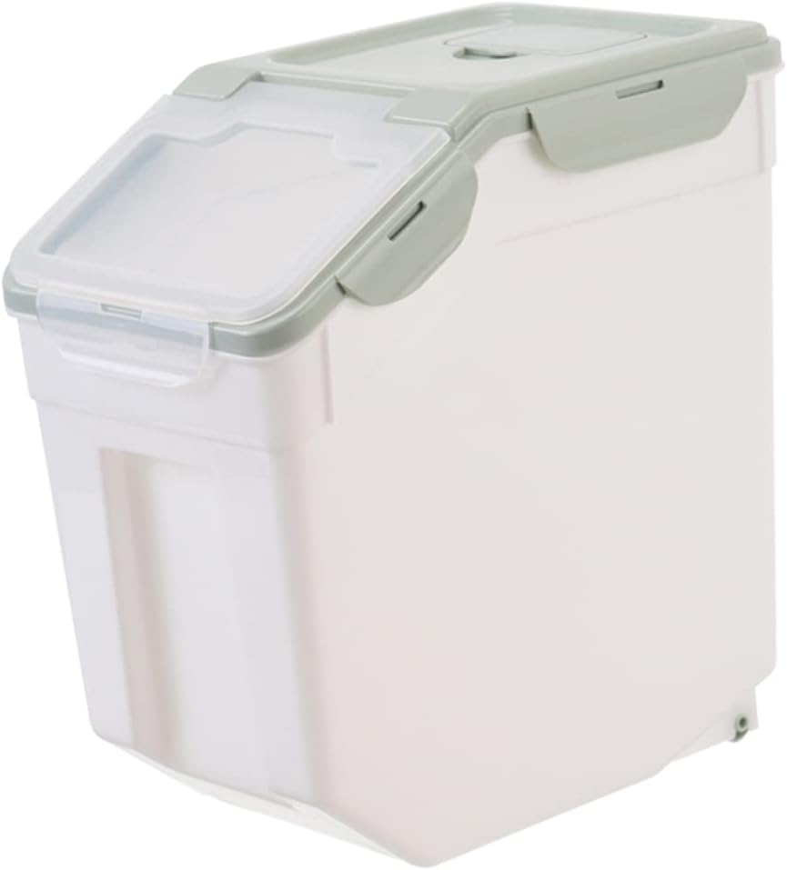 Pet Food Storage Bin Large Pp Plastic Barrel Dog Food Containers Sealed Storage Case