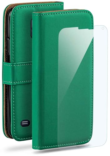 Kit de protection 360 pour Samsung Galaxy S5 avec coque et film moex vert foncé