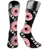 Socken Für Herren Damen Donut-Sorge Business-Socken Klassische Witzige Trekkingsocken, Für Daily,...
