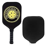 Amagogo de Pickleball, Pala de Pickleball de Fibra de Vidrio, Raquetas de Pickleball Ligeras con Cuerpo Ancho, Regalos de Pala de Pickleball para, Estilo b