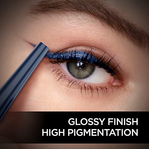 Image of FACESCANADA Magneteyes Color Eyeliner Gel - Dazzling Blue,4 Ml|Glossy Finish|24Hr Long-Lasting|Waterproof|Smudgeproof|Precise Application|Intense Color Payoff|Almond Extract & Vitamin E (Pack of 2)