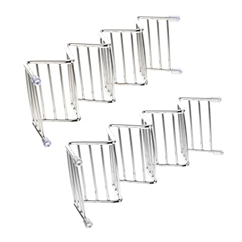 NAMOARLY Pair of Taco Racks Griddle Taco Holders Nonslip Storage Holders Display and Easy Serving