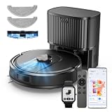 Vexilar Robot Vacuum Cleaner with Mop,10000Pa Strong Suction,Self Emptying
