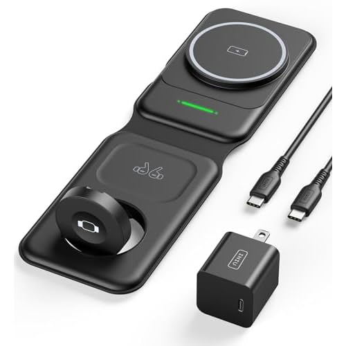 INIU 3-in-1 Magnetic Wireless Charger 15W Travel