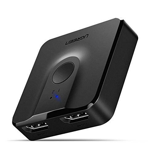 UGREEN HDMI Switch 4K HDMI Splitter, Bi-Directional HDMI Switcher 2 Input 1 Output