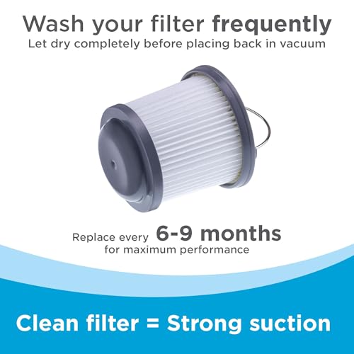 Image of BLACK+DECKER dustbuster Cordlesss Hand Vacuum Replacement Filter for PHV1410, PHV1810, PHV1210, BDH2000PL, BDH2020FLFH and BDH1620FLFH Hand Vacuums (PVF110)