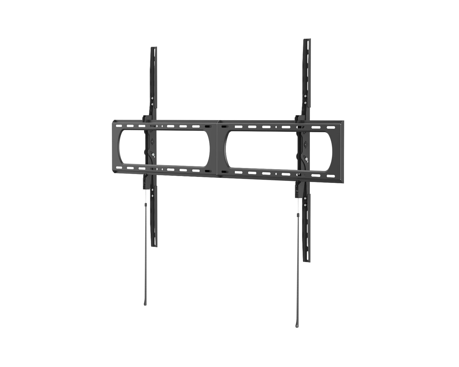 Uchwyt ścienny do telewizora, pochylany, do dużych obciążeń, 37-140 cali – wychylny uchwyt do telewizora, do 125 kg, VESA 1200 x 800 – uchwyt ścienny na telewizor, kolor czarny