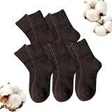 MYIHUIHUI Womens Solid Mid Calf Socks Fall And Winter...