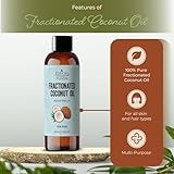 Essican Purelife MCT Fractionated Coconut Oil for Skin 100ml, Hair & Lip, Pure Coconut Oil Liquid Carrier Oils for Essential Oils Mixing & Massage, Supports Healthy Hair Growth & Hydrated Skin - Image 3