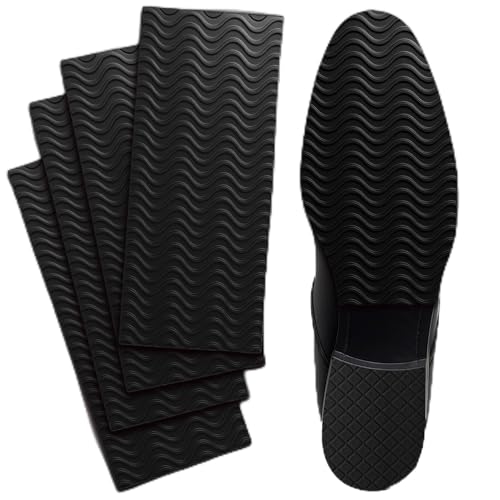 Non Slip Pads for Heels & Flats – Adhesive Sole Grips for Slippery Bottoms, Grip Stickers for Women & Men, Anti Slip Sole Protector, 4 Pack