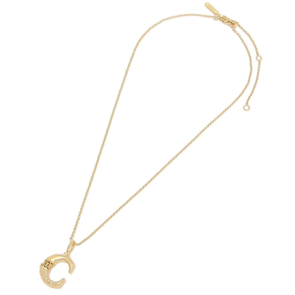 【関税＆送料込み】ChloAC The Letters Necklace Accessories Chloé Chloé Letters necklace in Vintage Gold brass | TheDoubleF
