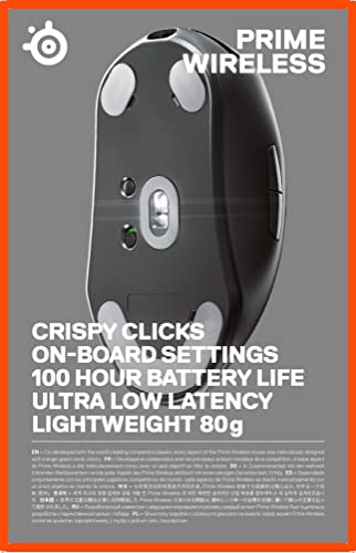 Prime Wireless - Prestazioni Esports Mouse di Gaming Senza Fili - 100 ore di batteria - Sensore ottico TrueMove Air da 18.000 CPI - Switch ottici magnetici - Mouse gaming - Immagine 10