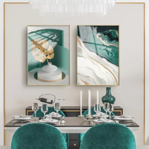 Affiches d'art mural en bambou à dos de tortue 60x80cm triptyque sur toile