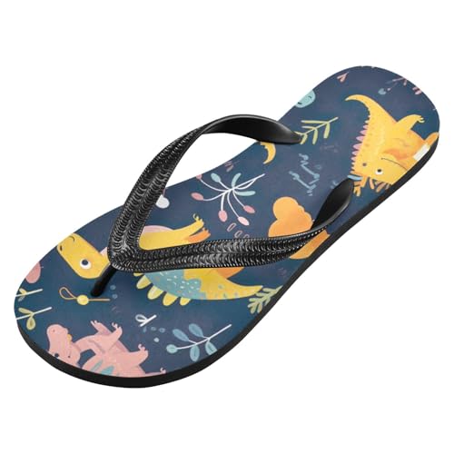 Dinosaur Men's & Women's Classical Beach Rubber Sandal Flip Flop Comfortable Slipper 214B2851