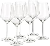 408 Mililitros Capacidad Schott Zwiesel - Juego de 6 copas de vino blanco puro (112 412 x 6)