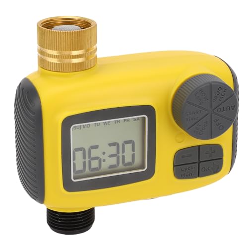 Minuterie d'arrosage anti-fuite en laiton programmable pour stopper le gaspillage d'eau