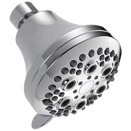 DELTA FAUCET 52634-18-PK Premium Touch-Clean 5-Setting Shower Head, Chrome