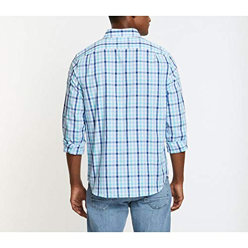 Nautica Men's Wrinkle Resistant Long Sleeve Button Front Shirt3