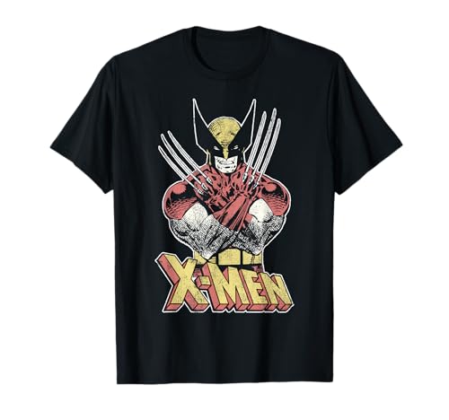 Marvel X-Men Wolverine Classic Comic Vintage T-Shirt