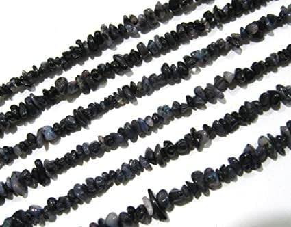 Miniatura 2 de Kashish Gems & Jewels Natural Blue Ethiopian Opal Irregular Chip Gravel Nugget Sin Cortar Cuentas de 0.197 in a 0.276 in Cuentas para Hacer Joyas