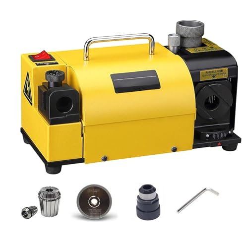 Afilador de brocas automatico con pinzas recolectoras de 3 a 13 mm y angulo ajustable de punta 2