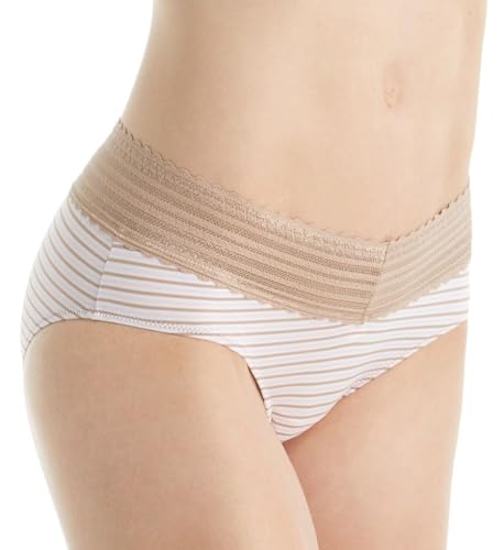 Image of Warner's womens No Pinching No Problems Dig-free Comfort Waist With Lace Microfiber Hipster 5609j