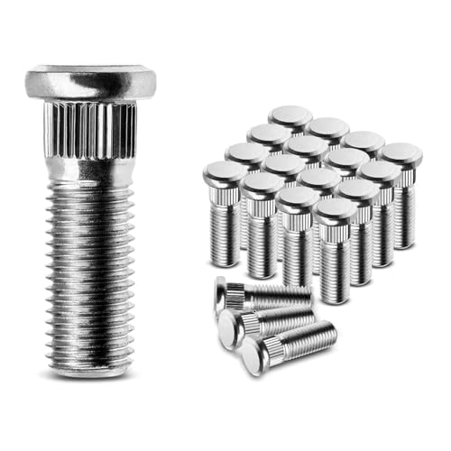 CLQWIAS 20X .5 Wheel Lug Stud Front Rear for RAV4 96-20,for Corolla 03-20,for Corolla iM 17,for Camry 01-20,for Highlander 01-21,for RX350 07-15,for ES350 07-17,for C-HR 18 21,for RC300 16