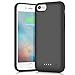 Produktbild iPosible Akku Hülle für iPhone 6 7 6S 8, [6000mAh] Tragbare Ladebatterie Zusatzakku Externe Handyhülle Batterie Schutzhülle Wiederaufladbare Akku Case für iPhone 8 6S 7 6[4.7 Zoll] Battery Pack