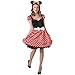 Produktbild Rubie's 3888841 - Kostüm für Erwachsene - Sassy Minnie Mouse Adult, S, rot / weiß