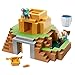 Minecraft Mini set minería Set de juego 2 en 1 para mini figuras, incluye 2 personajes y slime, juguete para niños +6 años Mattel GYR75