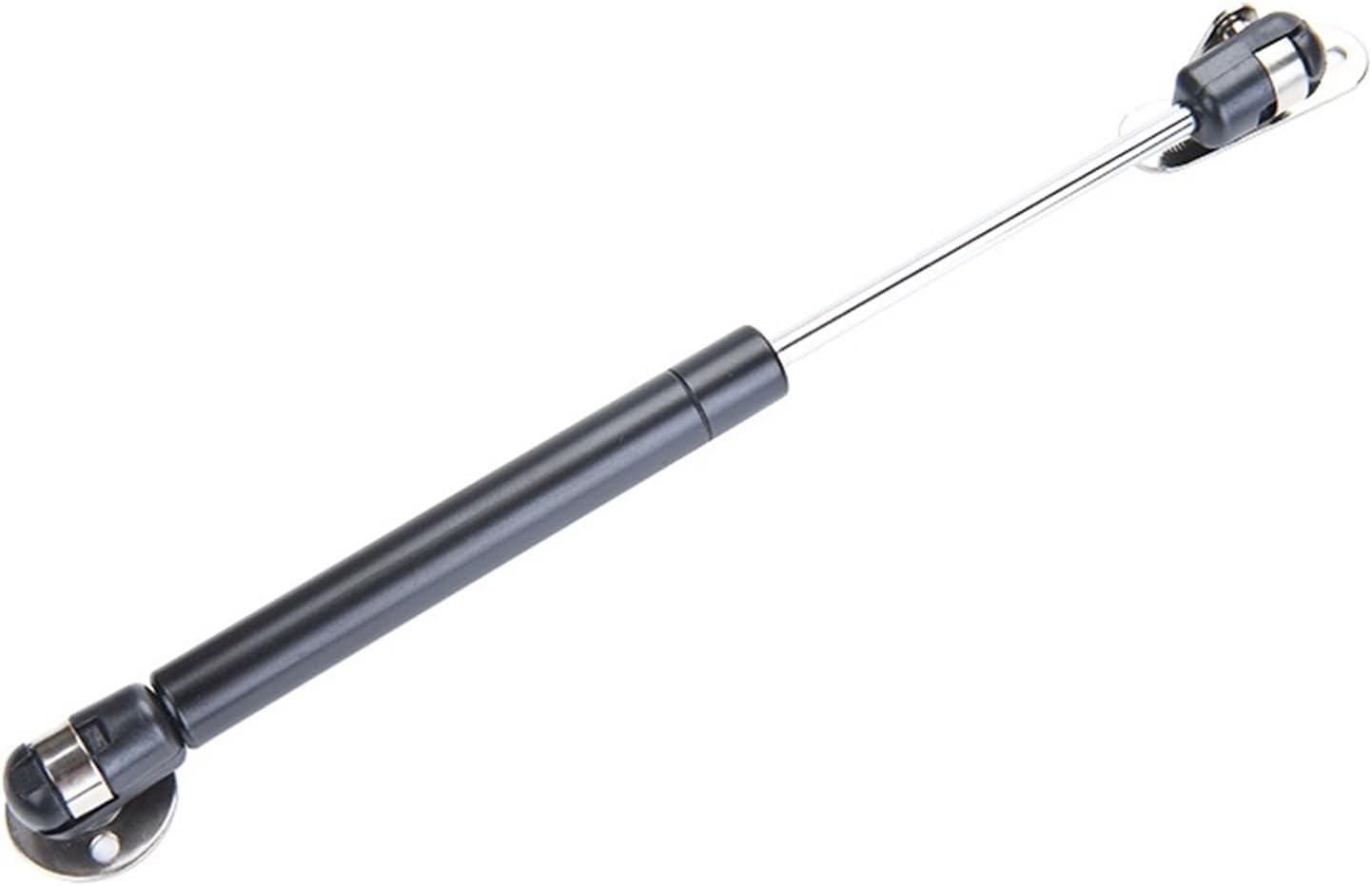 4Pcs 100N 10kg Copper Force Door Lift Support Gas Hydraulic Spring Hinge Cupboard Hinges for Furniture(Black)