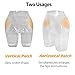 Tonifio Butt Pads for Women, Silicone Hip Pads, Butt Padded Underwear, Hip Enhancer Shapewear, Hip Dip Pad & Corrector (Small) Beige